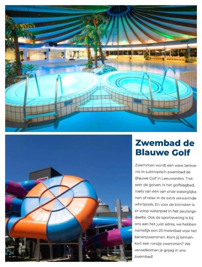 Suameer Woonboot In Sumar Gelegen Tussen Leeuwarden En Drachten מראה חיצוני תמונה